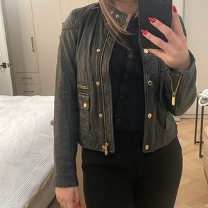 Michael Kors Leather Jacket